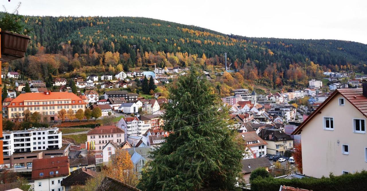 Ferienwohnung Kurort Zentrum Bad Wildbad Exterior foto