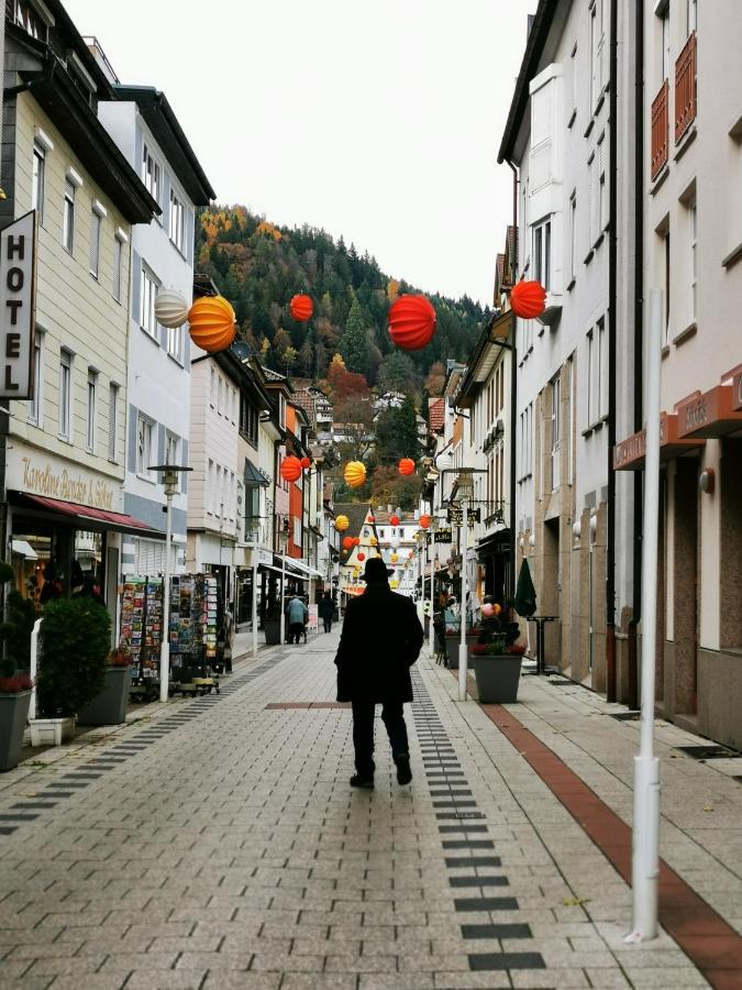 Ferienwohnung Kurort Zentrum Bad Wildbad Exterior foto